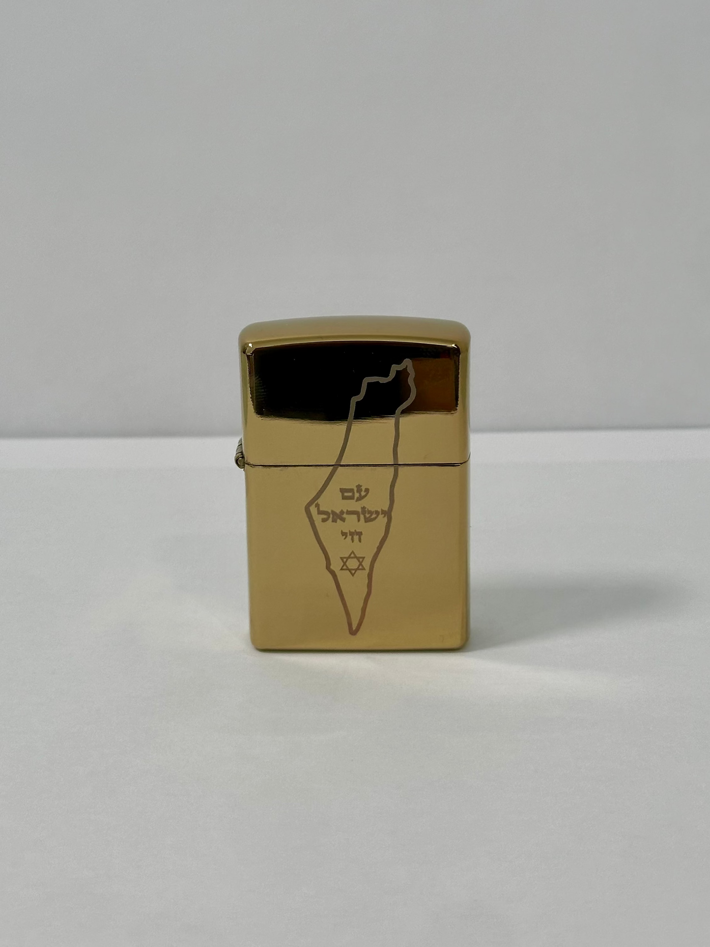 Gold Israel Lighter