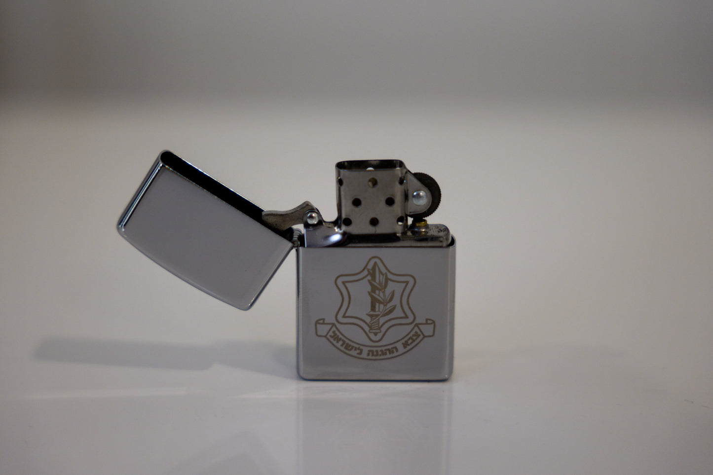 Silver IDF Lighter