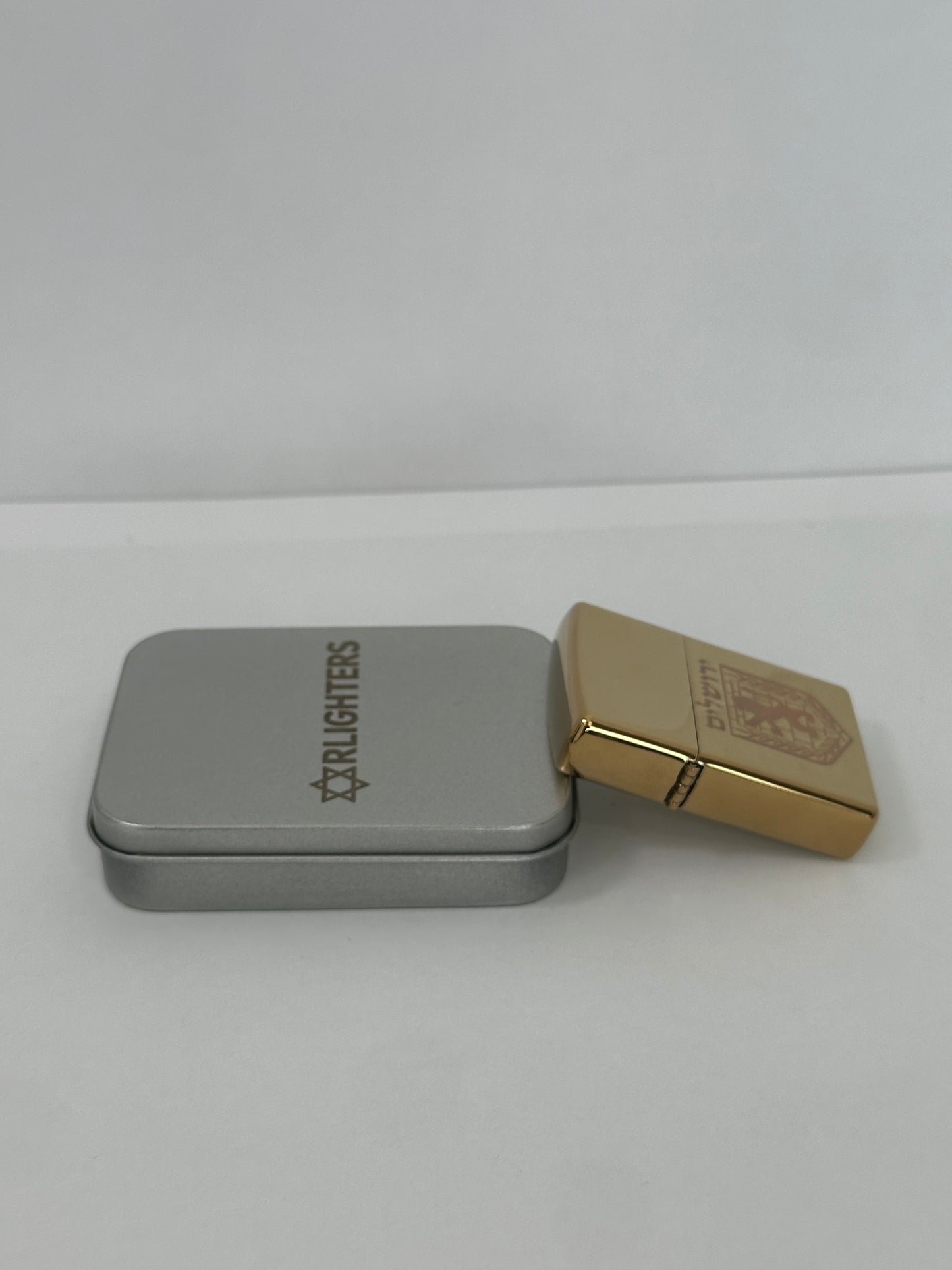 Gold Jerusalem Lighter