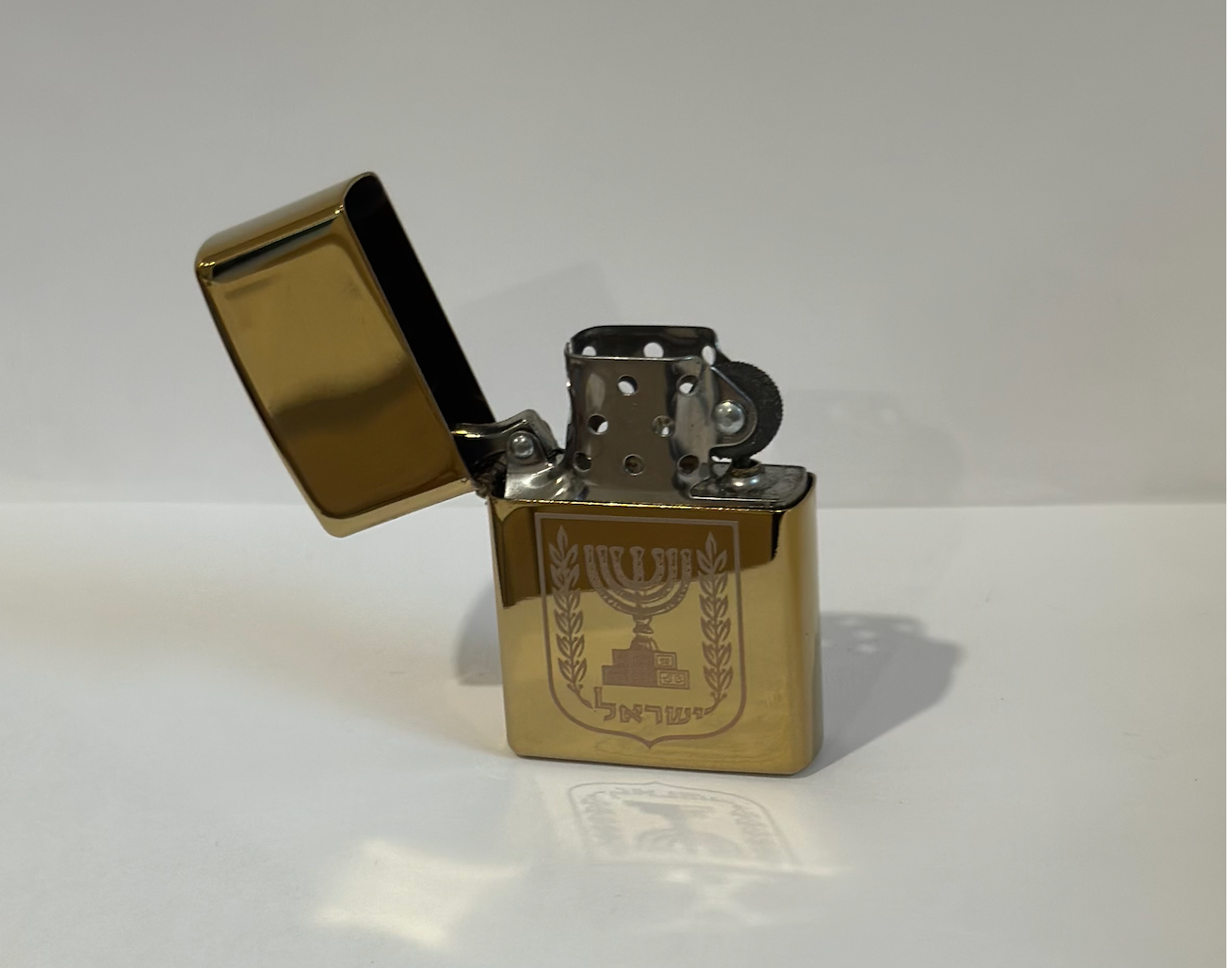 Gold Menorah Lighter