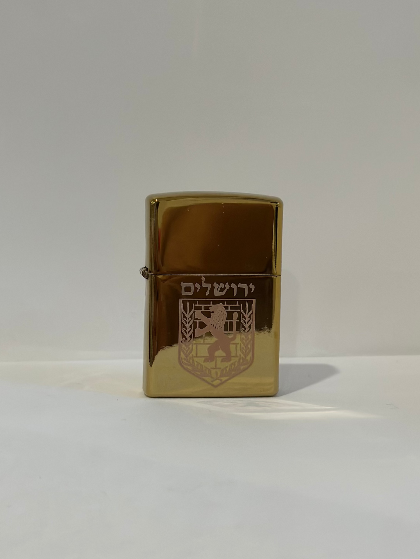 Gold Jerusalem Lighter
